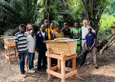 fabrication ruche kenyane Congo-Brazzaville